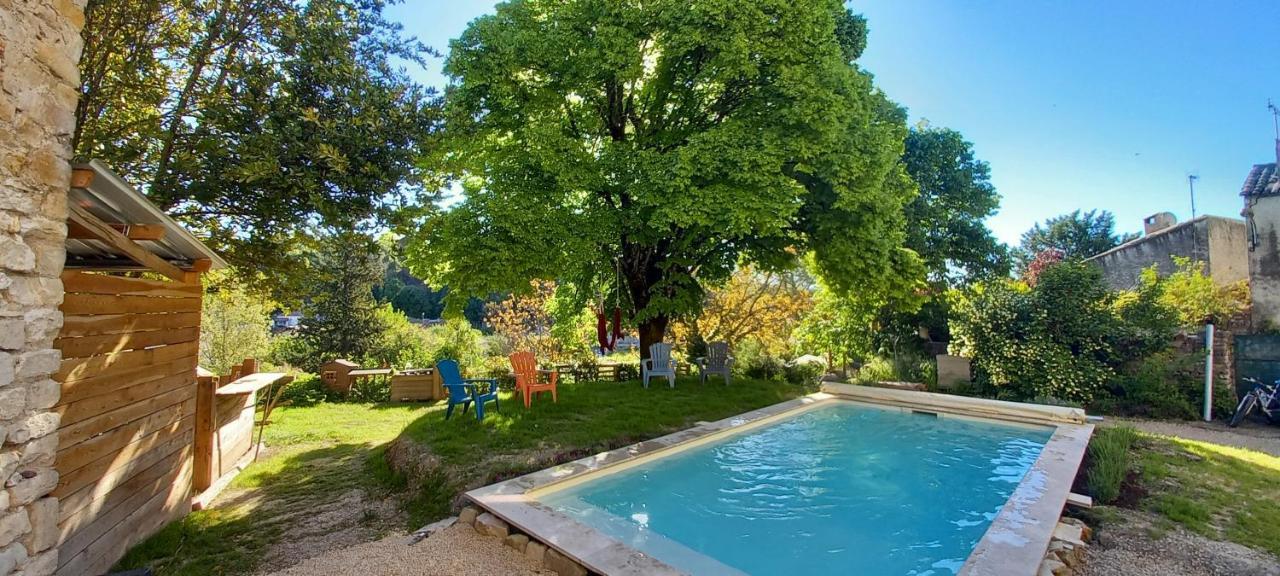 Chambre Du Tilleul - Charme, Confort Et Piscine Sigonce Εξωτερικό φωτογραφία